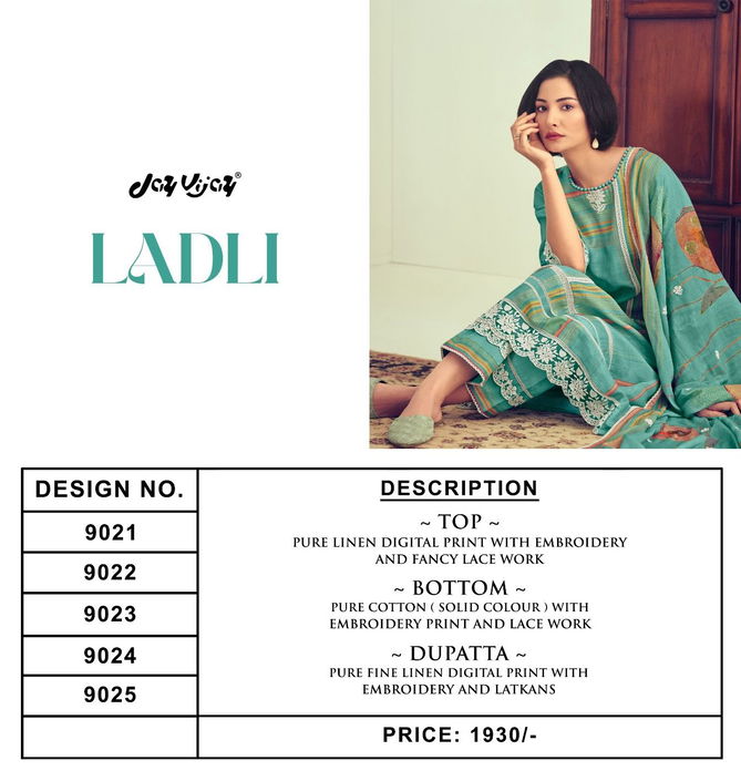 Ladli By Jay Vijay Linen Printed Salwar Kameez Wholesale Clothing Suppliers In India 